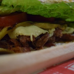 Panini con carne alla brace